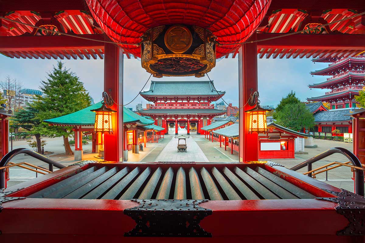 Temple Sensō-ji (Sanctuaire Asakusa) - Tokyo