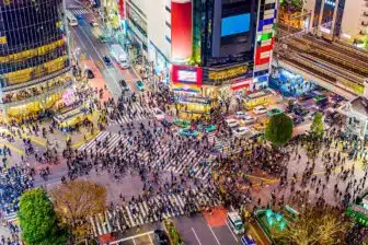 Le quartier de Shibuya - Tokyo