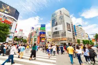 Le quartier de Shibuya 