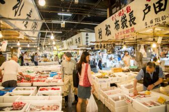 Le marché de Tsukiji 